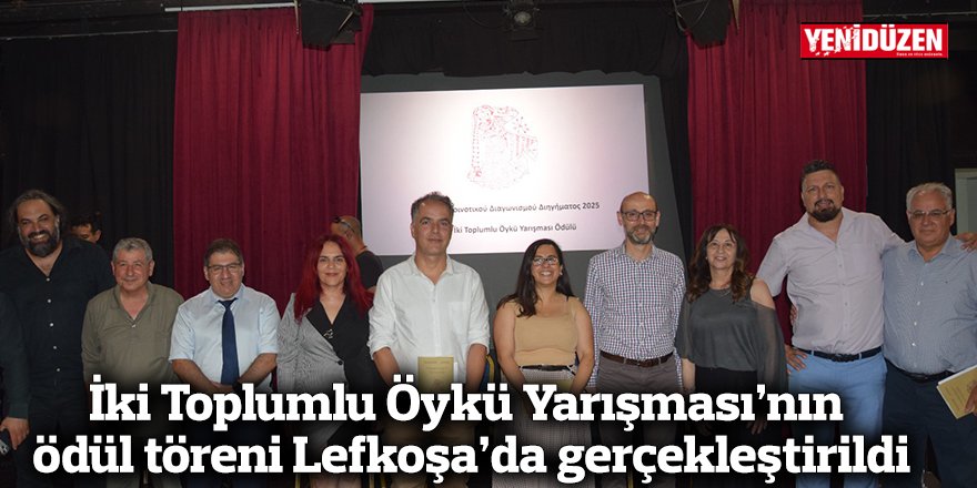 İki Toplumlu Öykü Yarışması’nın ödül töreni Lefkoşa’da gerçekleştirildi