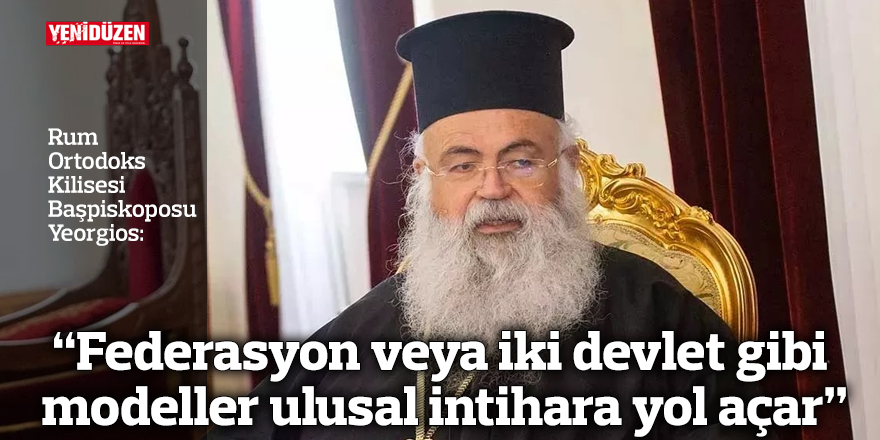 “Federasyon veya iki devlet gibi modeller ulusal intihara yol açar”