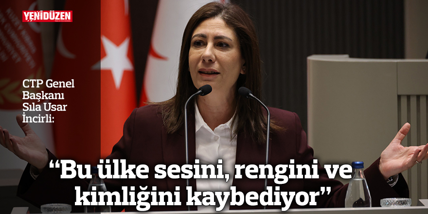 “Bu ülke sesini, rengini ve kimliğini kaybediyor”