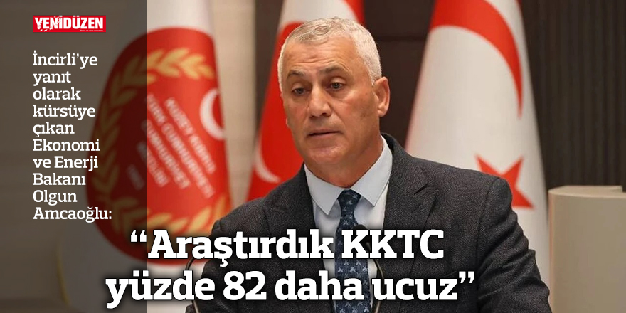 “Araştırdık KKTC yüzde 82 daha ucuz”