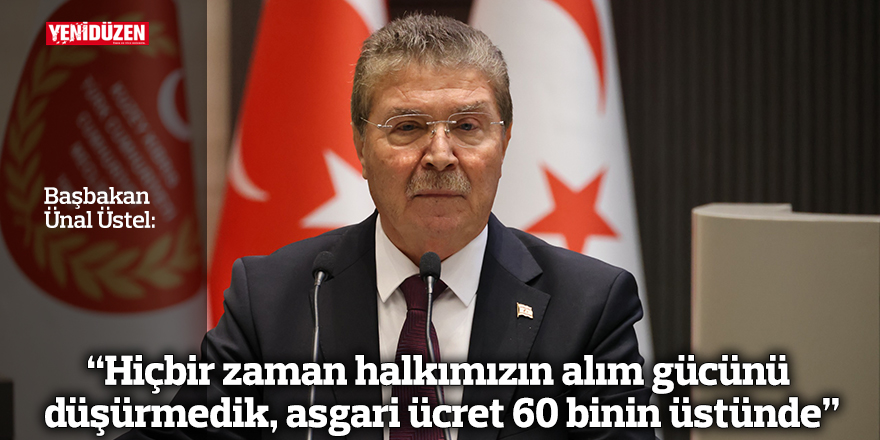 “Hiçbir zaman halkımızın alım gücünü düşürmedik, asgari ücret 60 binin üstünde”