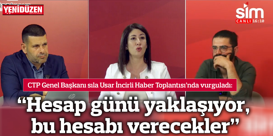 “Hesap günü yaklaşıyor, bu hesabı verecekler”