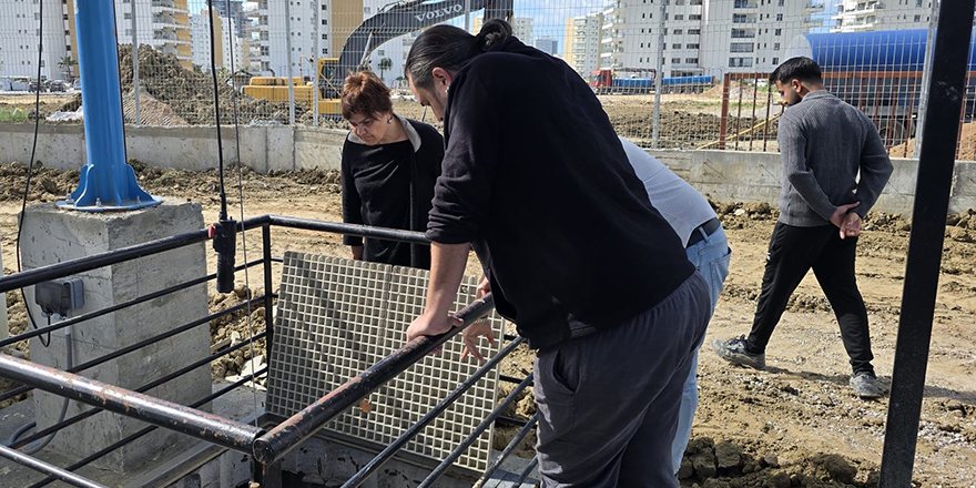 İskele'de arıtma tesisleri denetlendi