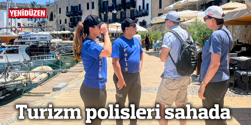 Turizm polisleri sahada