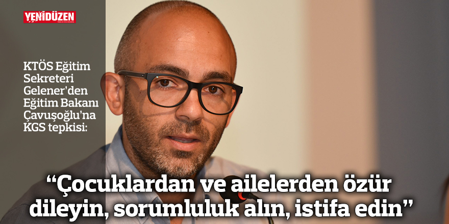 “Çocuklardan ve ailelerden özür dileyin, sorumluluk alın, is