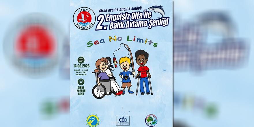 Girne’de “2. Engelsiz Olta ile Balık Avlama Şenliği” düzenle