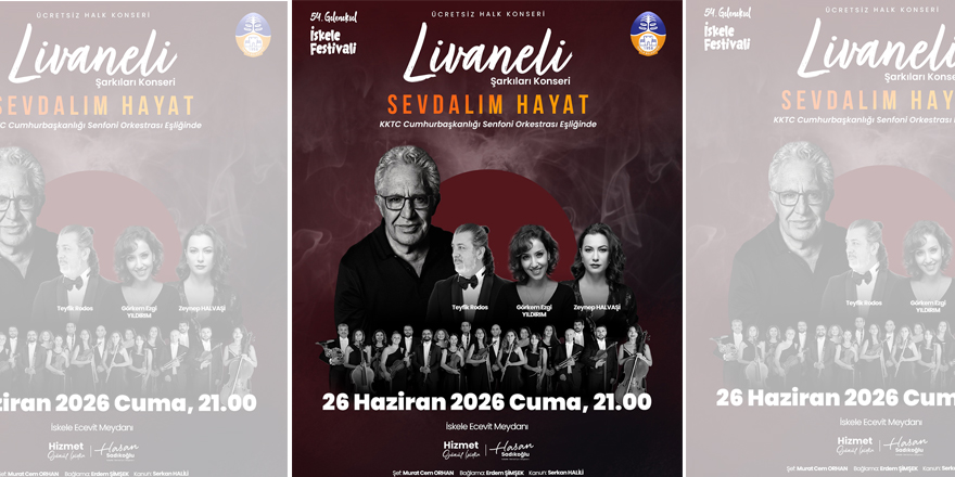 "54. Geleneksel İskele Festivali", Zülfü Livaneli konseriyle başlayacak