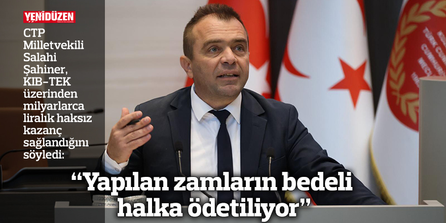 “Yapılan zamların bedeli halka ödetiliyor”