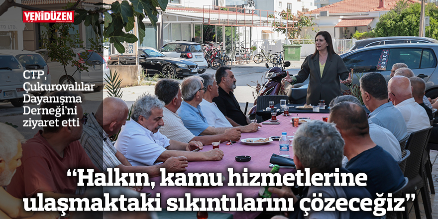 "Halkın, kamu hizmetlerine ulaşmaktaki sıkıntılarını çözeceğiz"
