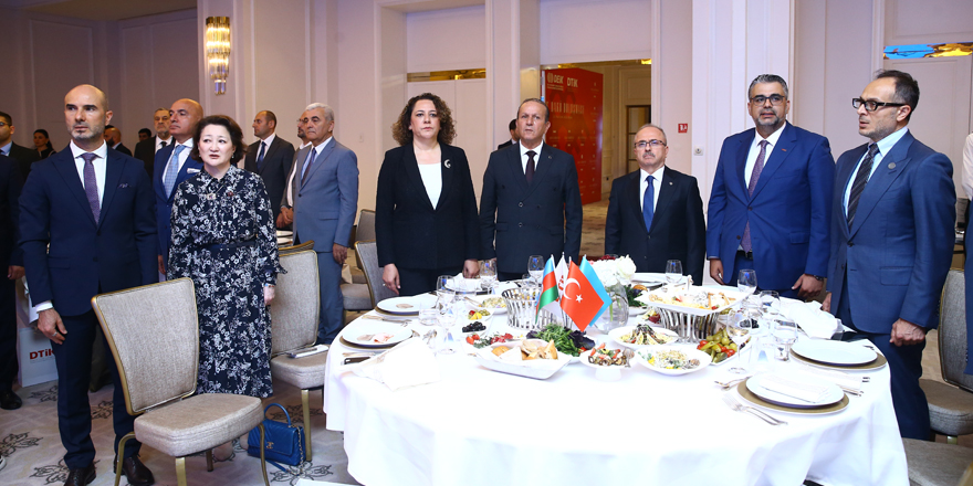 Dünya Türk İş Konseyi, iş insanları ve devlet yetkililerini Bakü'de buluşturdu