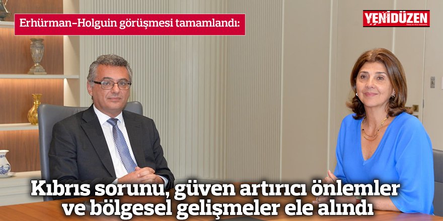 Kıbrıs sorunu, güven artırıcı önlemler ve bölgesel gelişmeler ele alındı