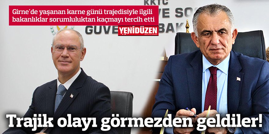 Trajik olayı görmezden geldiler!
