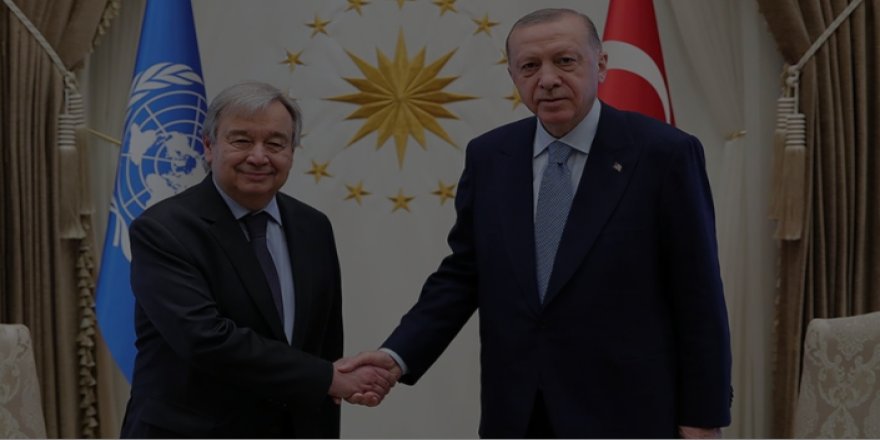 Guterres ile Erdoğan Kıbrıs sorununu görüştü