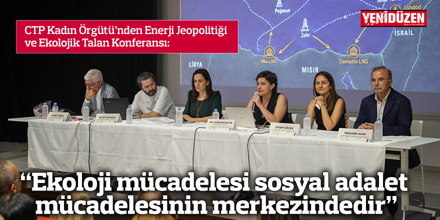 "Ekoloji mücadelesi sosyal adalet mücadelesinin merkezindedir"