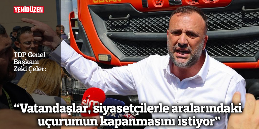 “Vatandaşlar, siyasetçilerle aralarındaki uçurumun kapanmasını istiyor”