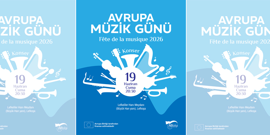 AB Bilgi Merkezi, Avrupa Müzik Günü’nü Lefkoşa’da açık hava konseriyle kutluyor