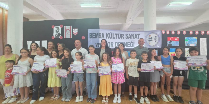 “Atatürk ve Çocuk” konulu resim ve şiir yarışması ödül töreni yapıldı