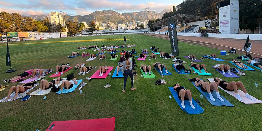 Girne’de “Yoga Run” etkinliği gerçekleştirildi