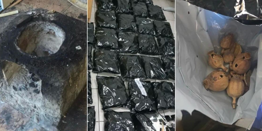 Güneyde ilk kez ve çok miktarda afyon haşhaşı ele geçirildi