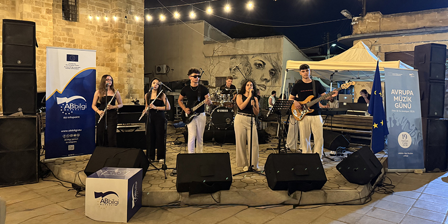 Avrupa Müzik Günü nedeniyle Lefkoşa’da konser düzenledi