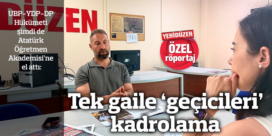 Tek gaile ‘geçicileri’ kadrolama