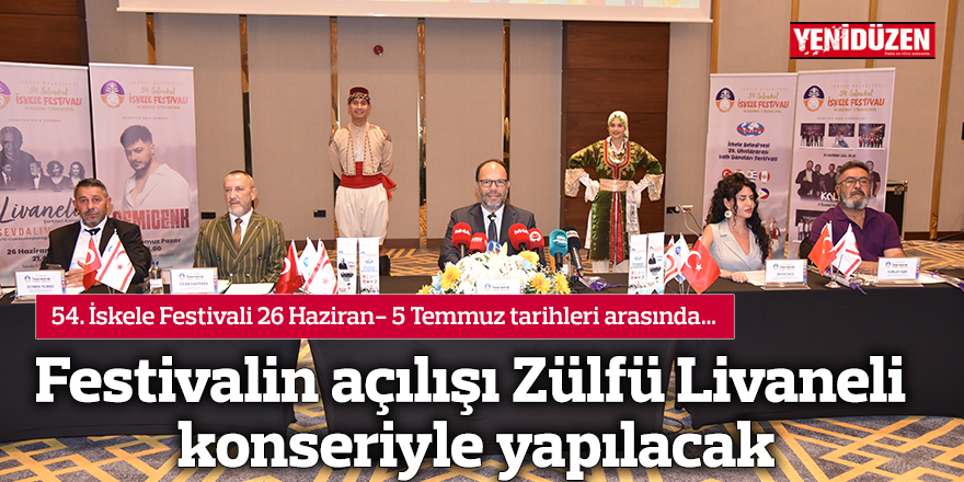 İskele Festivali'nin açılışı Zülfü Livaneli konseriyle yapılacak