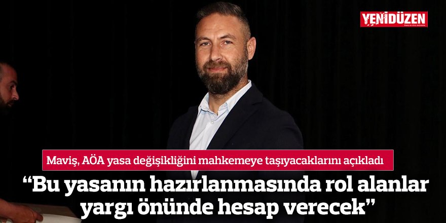 “Bu yasanın hazırlanmasında rol alanlar yargı önünde hesap verecek”