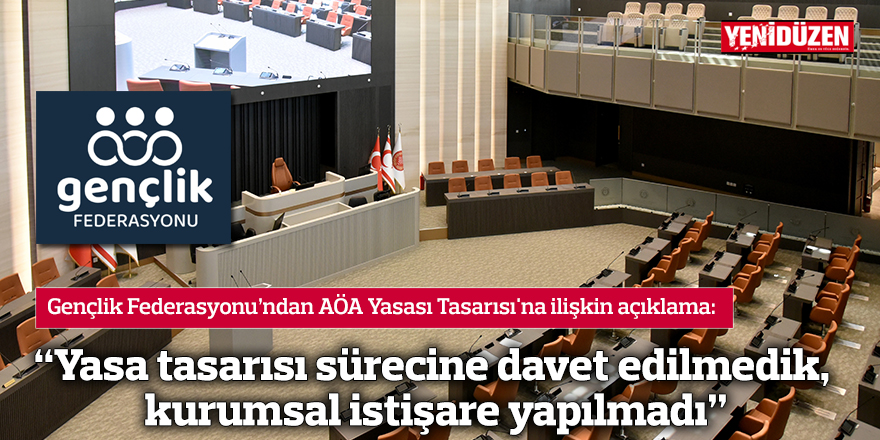“Yasa tasarısı sürecine davet edilmedik, kurumsal istişare yapılmadı”