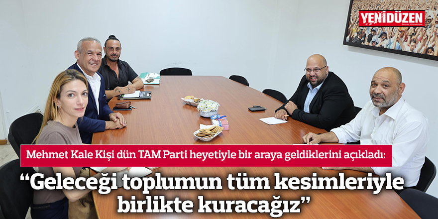 "Geleceği toplumun tüm kesimleriyle birlikte kuracağız"