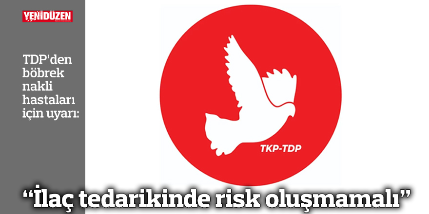 “İlaç tedarikinde risk oluşmamalı”