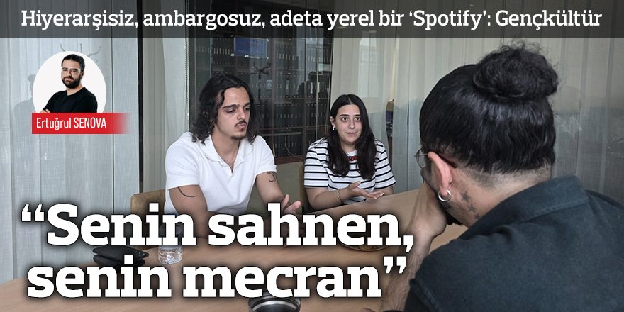 “Senin sahnen, senin mecran”