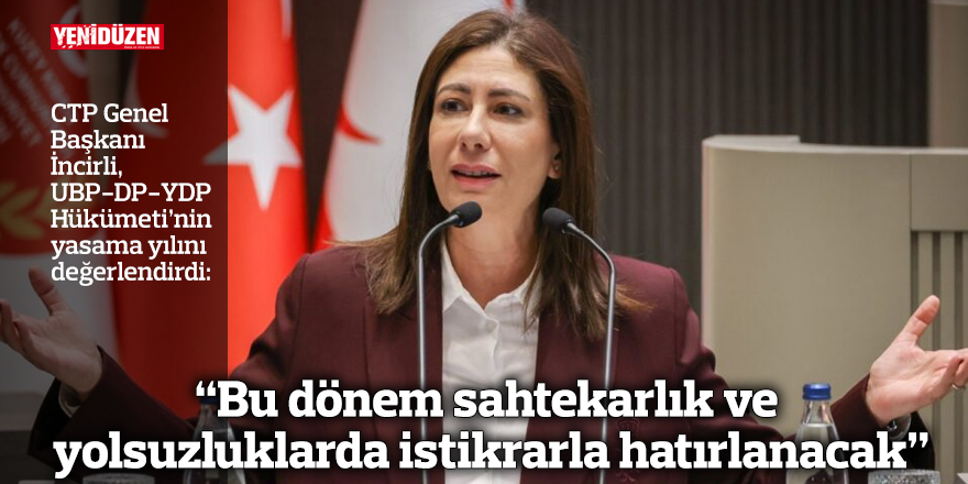 “Bu dönem sahtekarlık ve yolsuzluklarda istikrarla hatırlanacak”