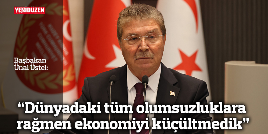 “Dünyadaki tüm olumsuzluklara rağmen ekonomiyi küçültmedik”