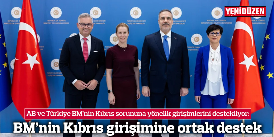 BM’nin Kıbrıs girişimine ortak destek