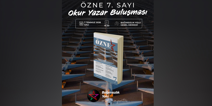 Özne 7. Sayı okuryazar buluşması gerçekleştiriliyor