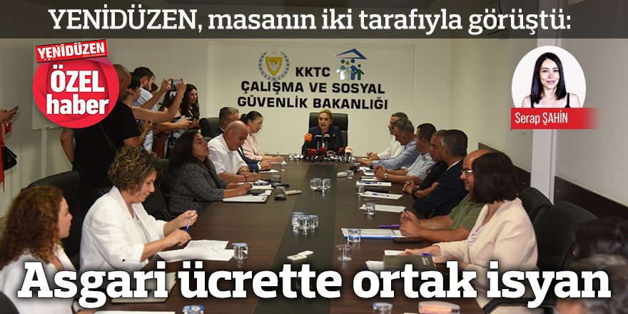 Asgari ücrette ortak isyan