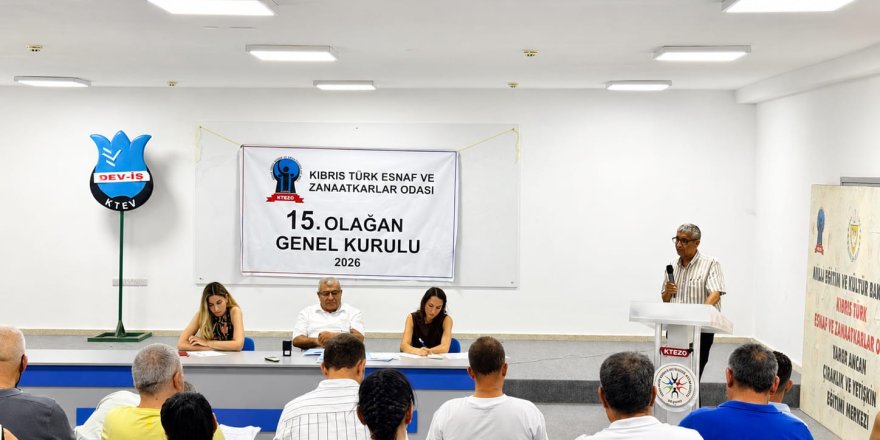 KTEZO 15. Olağan Genel Kurulu yapıldı