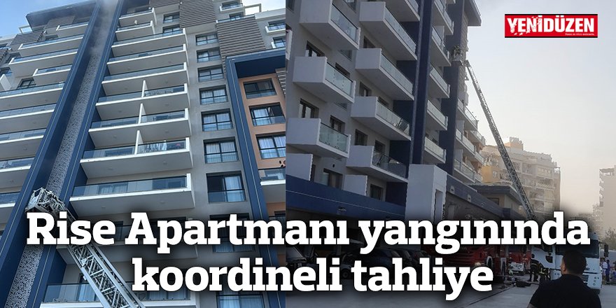 Yangın ve tahliye çalışmaları sürüyor