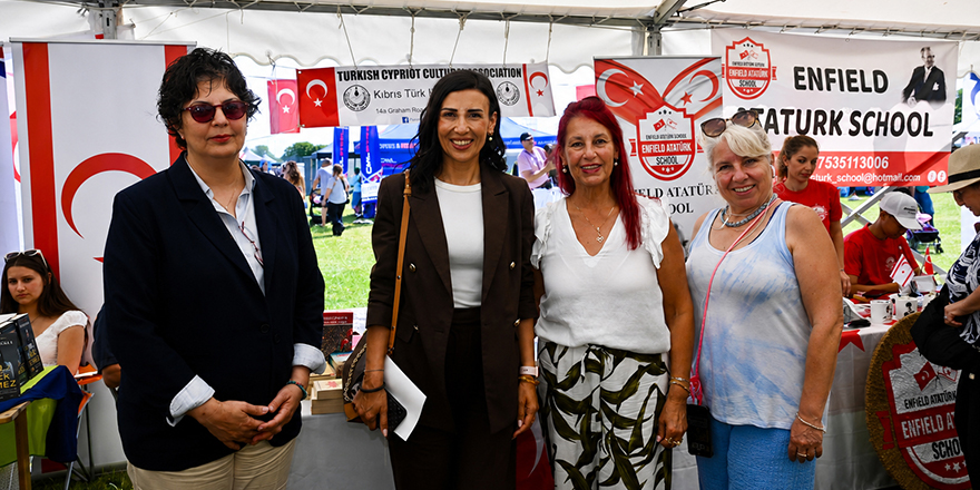 Özdenefe, Londra’daki Kıbrıs Türk Festivali’ne katıldı