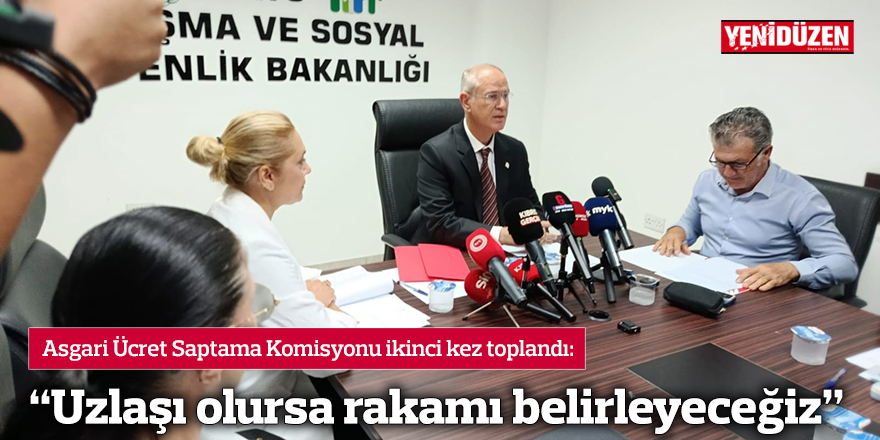 "Uzlaşı olursa rakamı belirleyeceğiz"