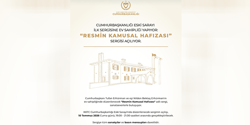 Eski cumhurbaşkanlığı sarayında “Resmin Kamusal Hafızası” sergisi