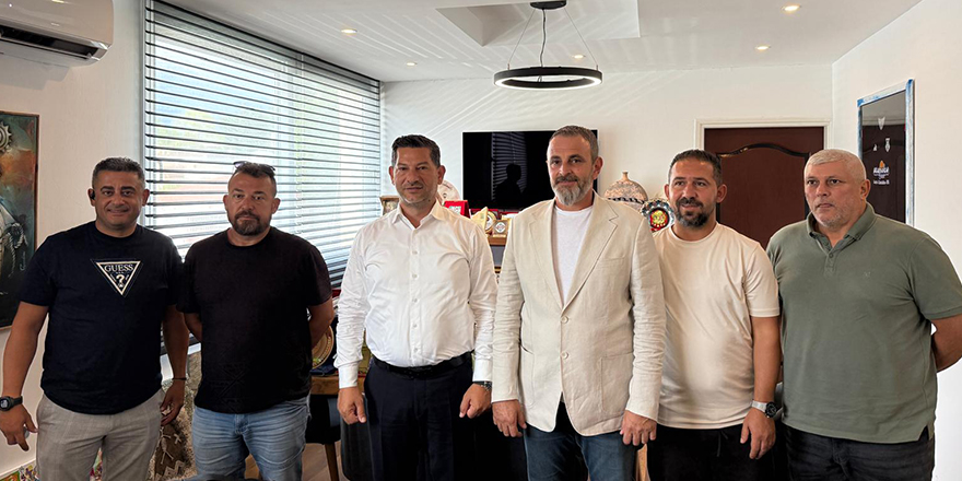 Kırok KKTC Avcılık Federasyonu heyetini kabul etti