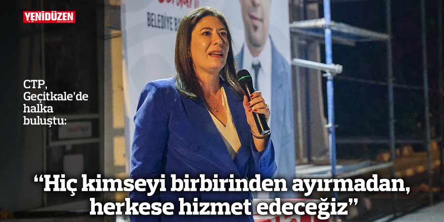 “Hiç kimseyi birbirinden ayırmadan, herkese hizmet edeceğiz”