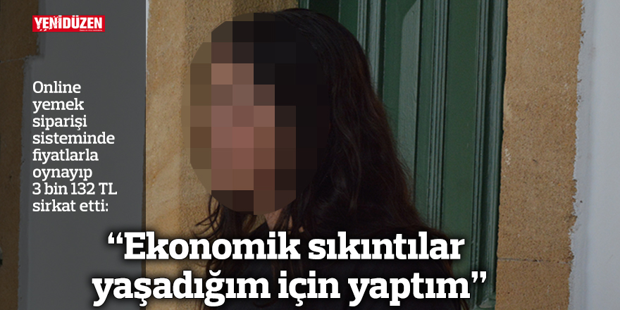 “Ekonomik sıkıntılar yaşadığım için yaptım”