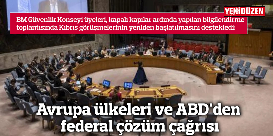 Avrupa ülkeleri ve ABD'den federal çözüm çağrısı