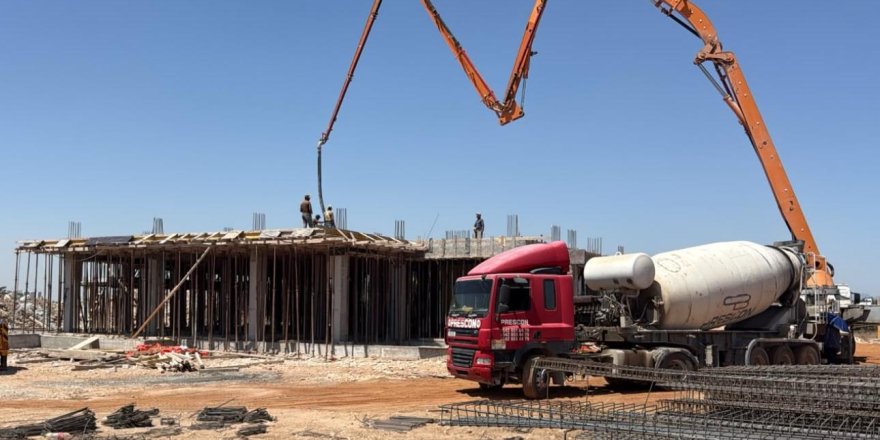 Kıb-Tek’in yeni hizmet binası yapımları devam ediyor