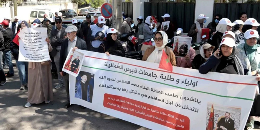 Faslı mezunlar Rabat'ta oturma eylemi yapacak