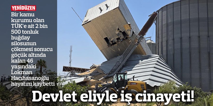 Kumyalı'da çöken siloda göçük altında kalan işçi yaşamını yitirdi