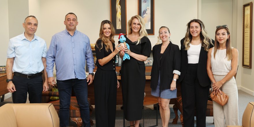 Meritta heyeti, Nilden Bektaş Erhürman’ı ziyaret etti