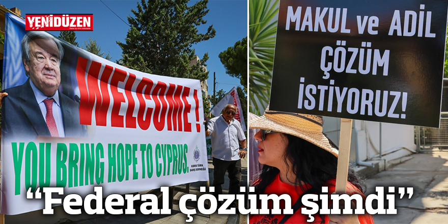 "Federal çözüm şimdi"